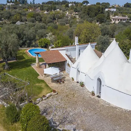 La Casa Sulla Roccia Trulli Pool - Happy *