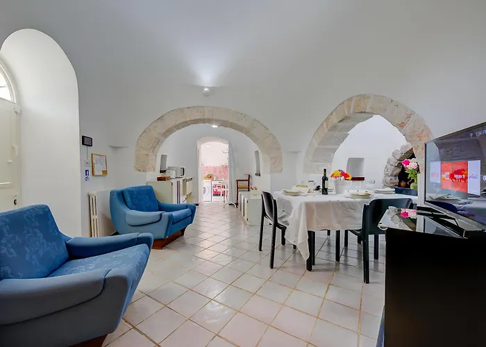 Дом отдыха La Casa Sulla Roccia Trulli Pool - Happy *