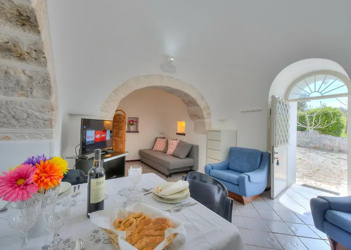 La Casa Sulla Roccia Trulli Pool - Happy