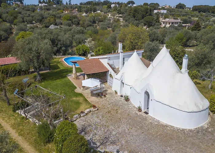 La Casa Sulla Roccia Trulli Pool - Happy *