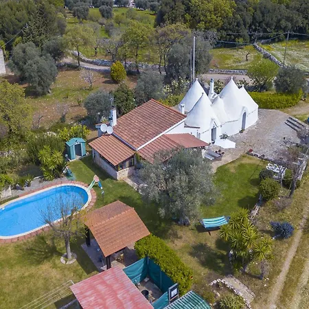 La Casa Sulla Roccia Trulli Pool - Happy Feriehus *