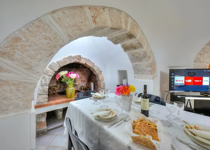 La Casa Sulla Roccia Trulli Pool - Happy